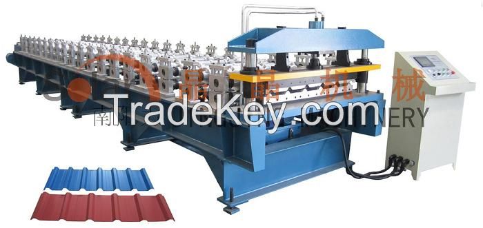 Long Span Corrugated Roof and Wall Sheet Roll Forming Machine