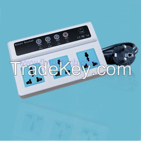 3 Outlets GSM Remote Controlled Power Socket