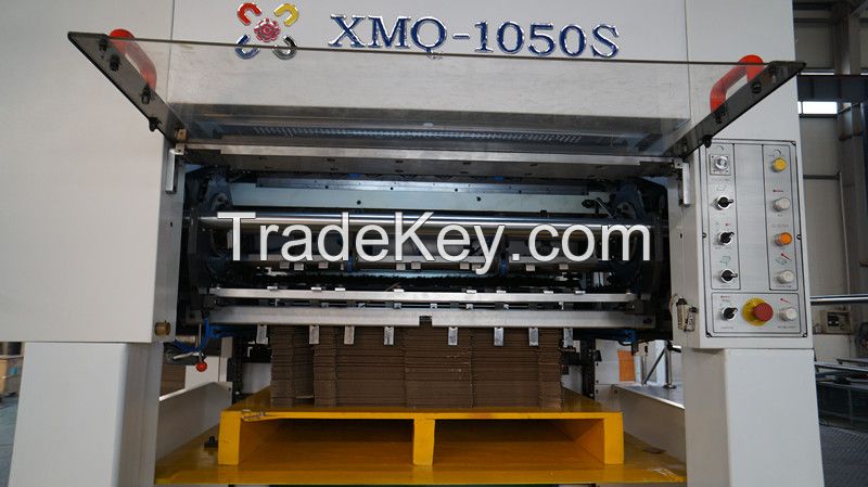 xmq 1050s automatic die cutting and creasing machine with stripping section