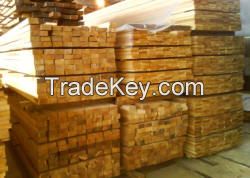 Lumber from thin logs (spruce, pine)