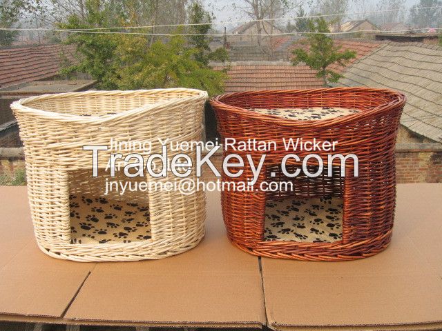 wicker pet basket wicker dog bed wicker pets basket wicker dog house willow dog house