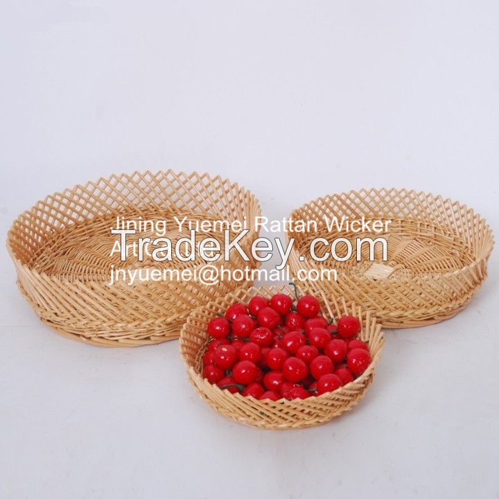 wicker storage basket wicker basket wicker fruit basket