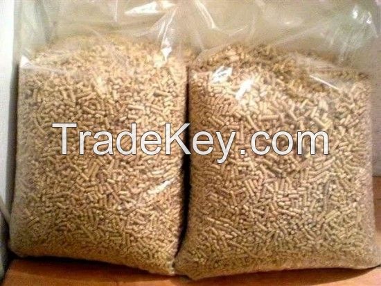 Wood pellets 6mm 100% pine wood