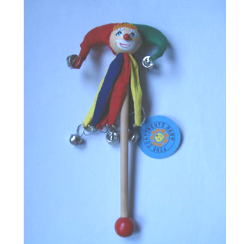 wooden toys - Bell Stick
