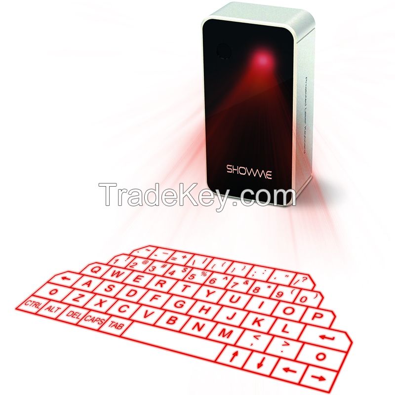 Original ShowMe Mini Laser Projection Virtual Bluetooth Portable Wirel