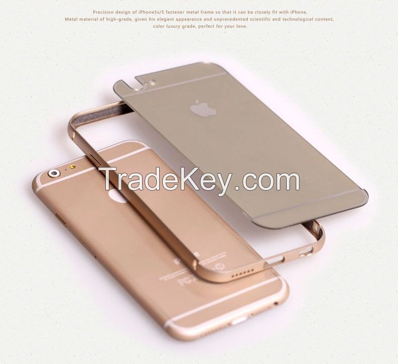 New Coming Super Slim Mobile Phone Metal Cases For iPhone 6, Protect Your Phone In All-Around Way