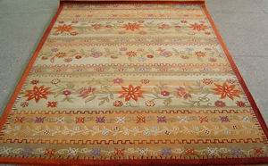 Wool and silk carpets