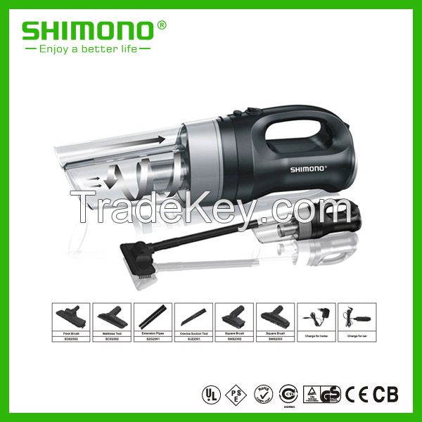 Shimono pro cyclone handy vacuum cleaner with CE and RoHS as seen on tv