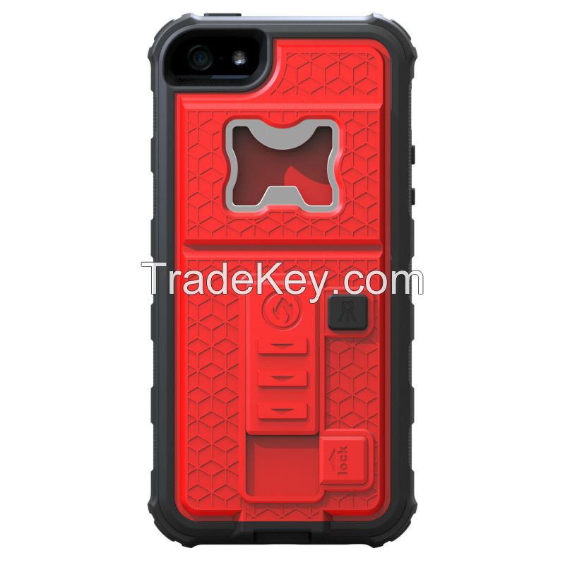 cigarette lighter and beer opener phone case for iphone 5