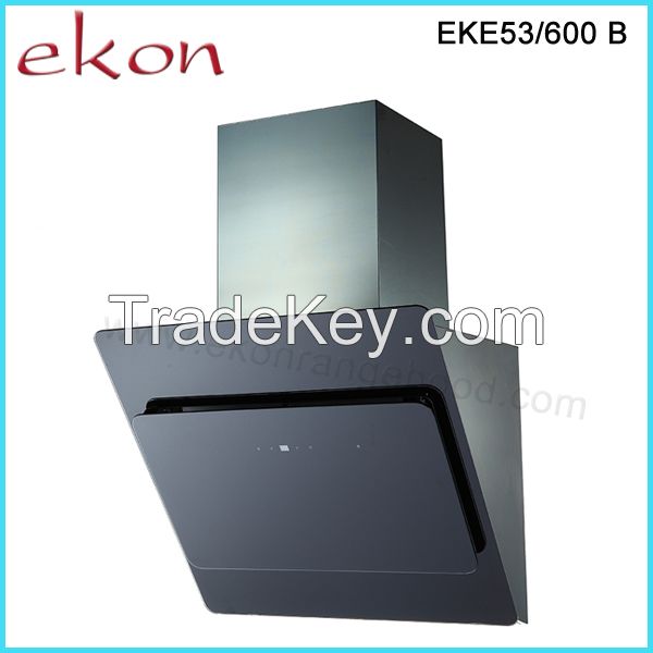 60cm Black Glass Sensor Touch Kitchen Chimney Hood