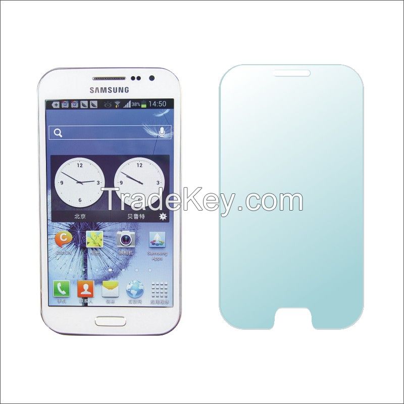 Tempered glass screen protector For Samsung I8552(Galaxy Win) HD clear film ultra thin guard Anti-Bubble Crystal Shield