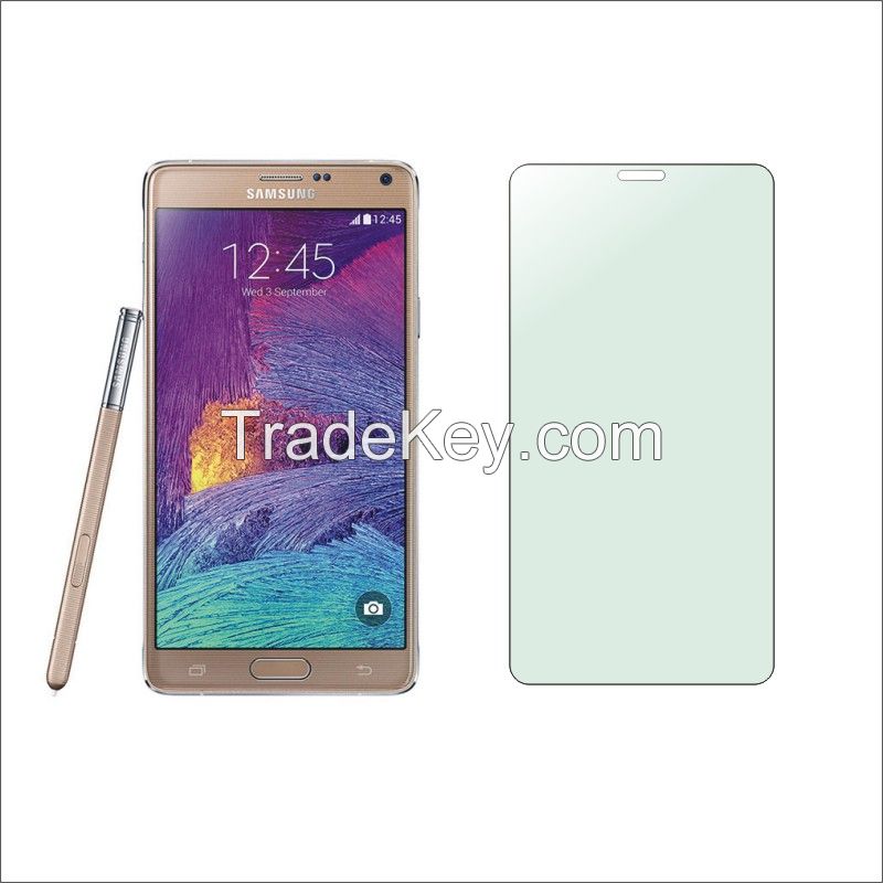 0.33mm Ultra Thin 9H+ Hardness Premium Tempered Glass Screen Protector Guard Anti shatter Protective Cover for Samsung GALAXY Note4 N9100