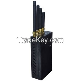 Handheld 4 Bands 3G 4G Cell Phone Jammer For 4G LTE