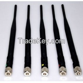 Adjustable Five Bands Signal Jammer For 4g, 3g Cell Phone Signals