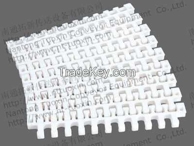 M2540 Radius Flush Grid Plastic Modular Belt