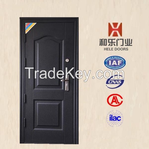 HL-081 Printing exterior single leaf steel stainless steel door