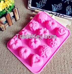 Silicone cake mold