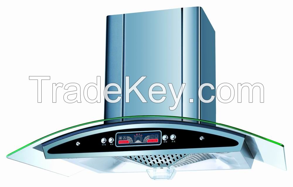 Electronic button with LCD light  range hood