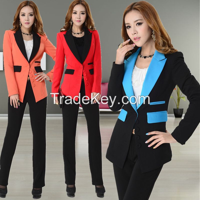 014 Hot-sale Womens dresses for office, business suits, wedding suits