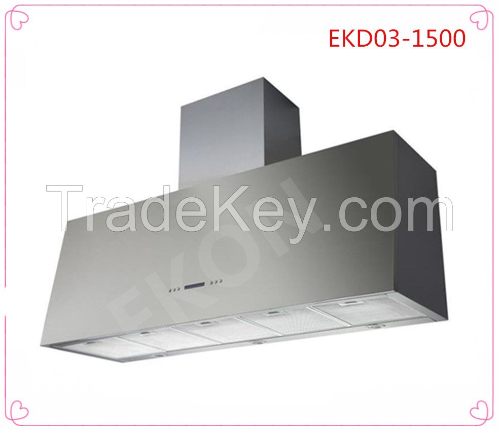 EKD03 150cm Kitchen hood of industrial suction