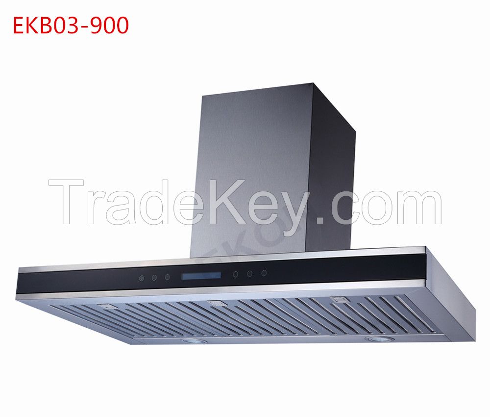 EKB03 CB CE Approved 90cm Baffle Filter Kitchen Hood