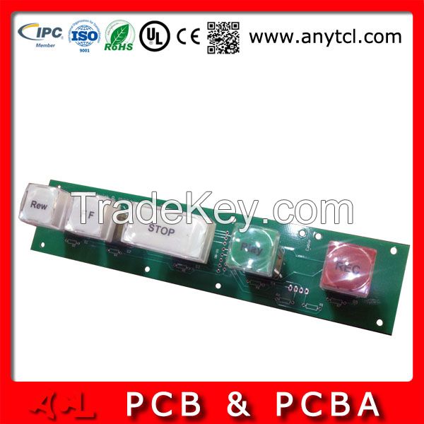 TV remote control pcb assembly