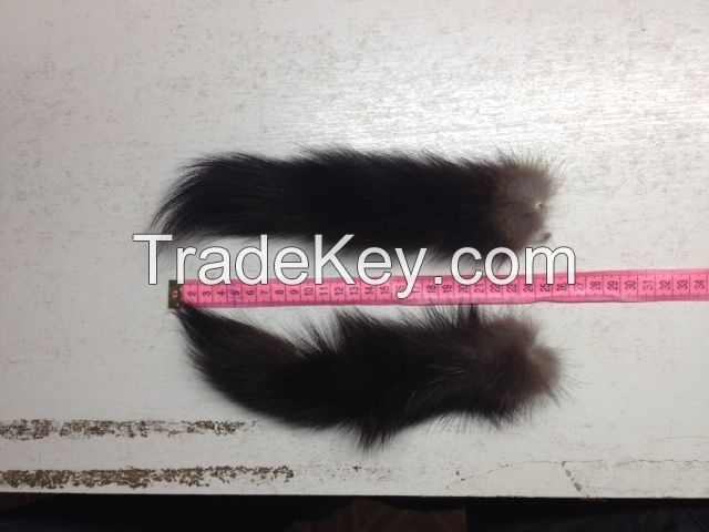 Fur tails Russian baum marten tails and russian sable tails