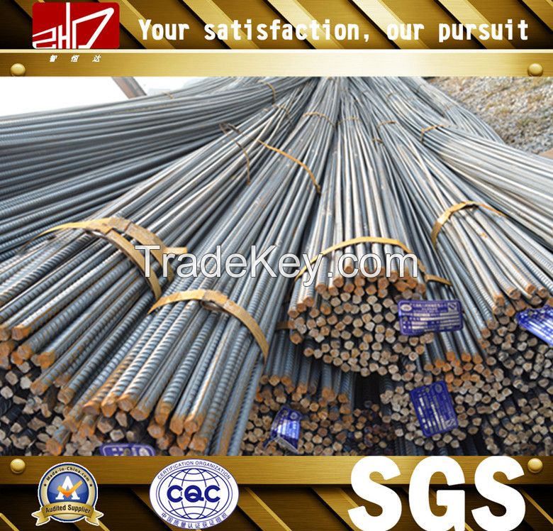 JIS/GB Hot Rolled Steel Rebar (12mm)