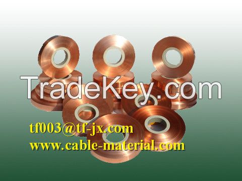 Supply copper polyester tape insulation cable materials