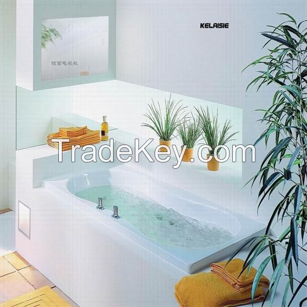 Luxury hotel mirror TV, waterproof mirror TV for bathroom & sauna room