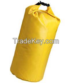 500D PVC tarpaulin yellow inflatable waterproof dry bag for boating