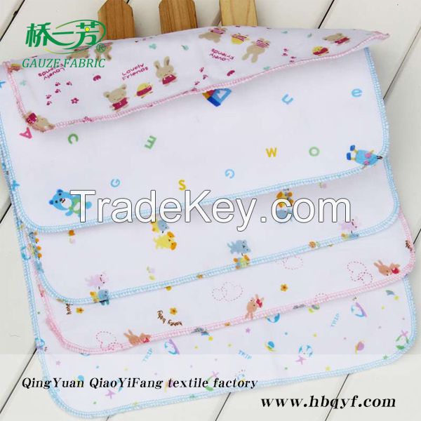 double layers breathable infant gauze fabric