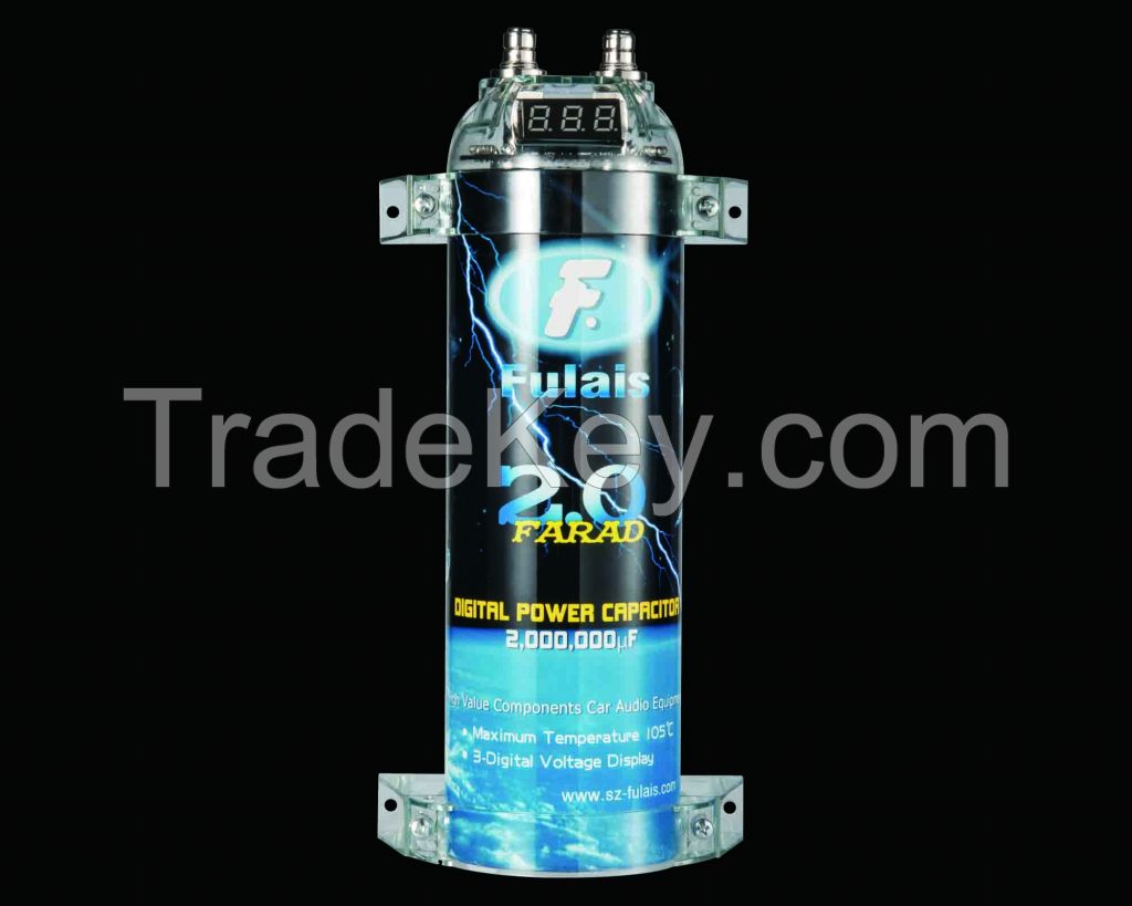 2.0 Farad Car Audio Capacitor 