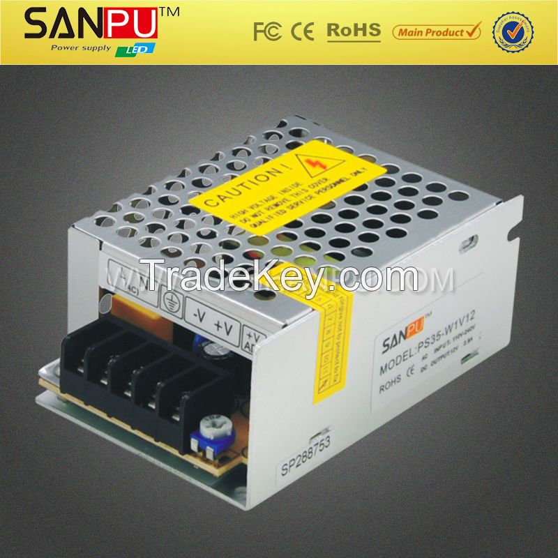 25w 24v switching power supply ce rohs approval
