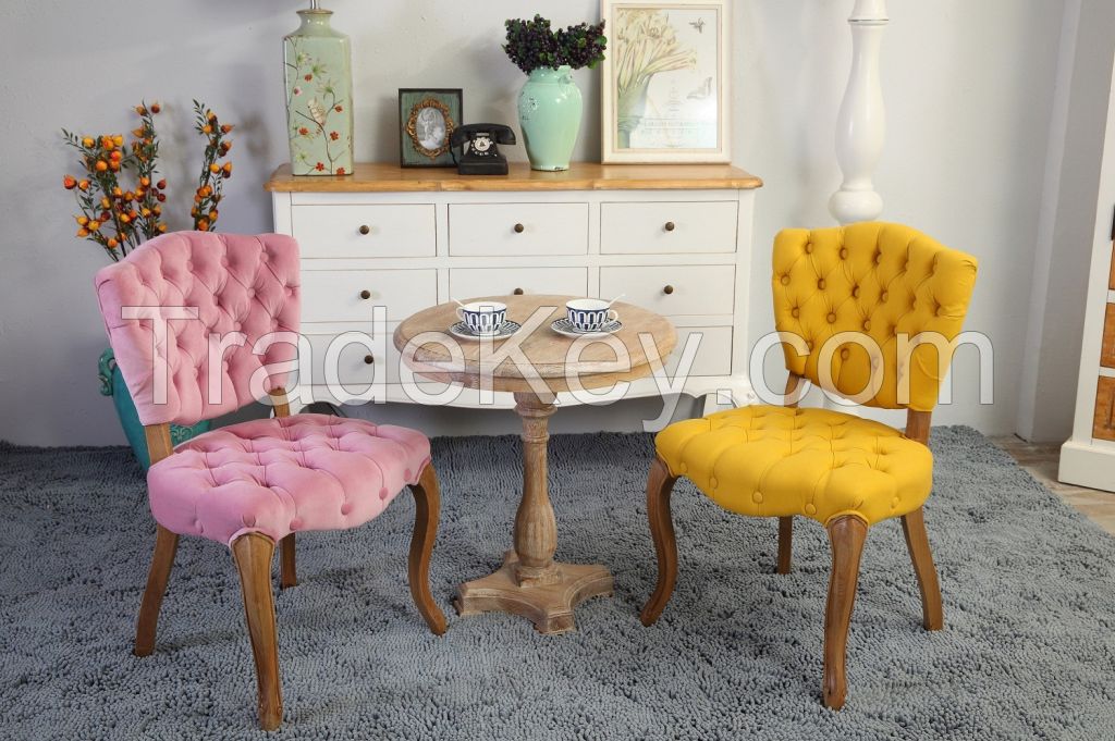french wood dining chairs  dc-1057