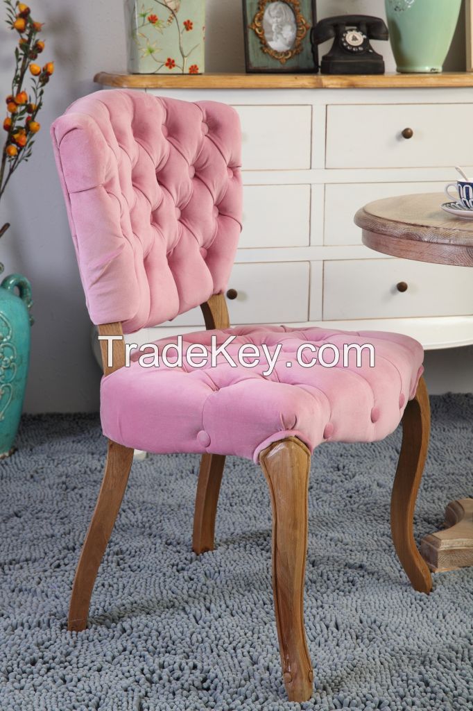 french wood dining chairs  dc-1057