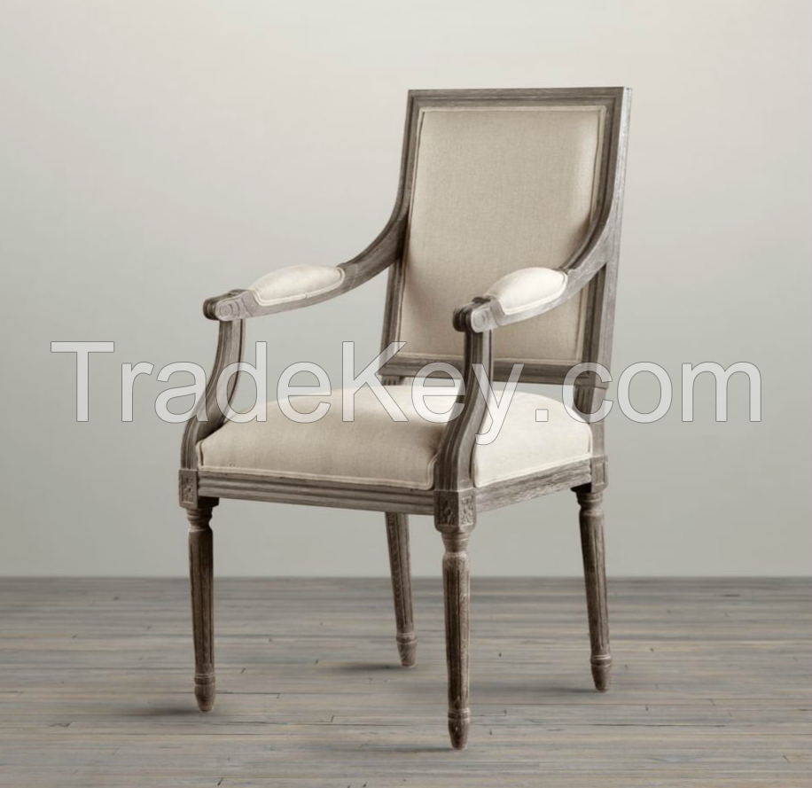 french wood dining chairs  dc-1008