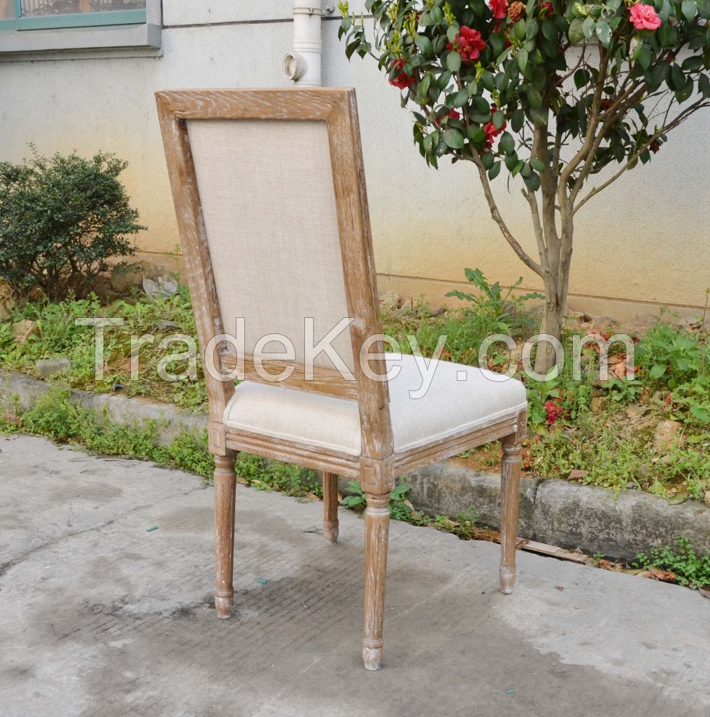 Vintage Fabric Wood Luxury Hotel Throne Wedding King Chair