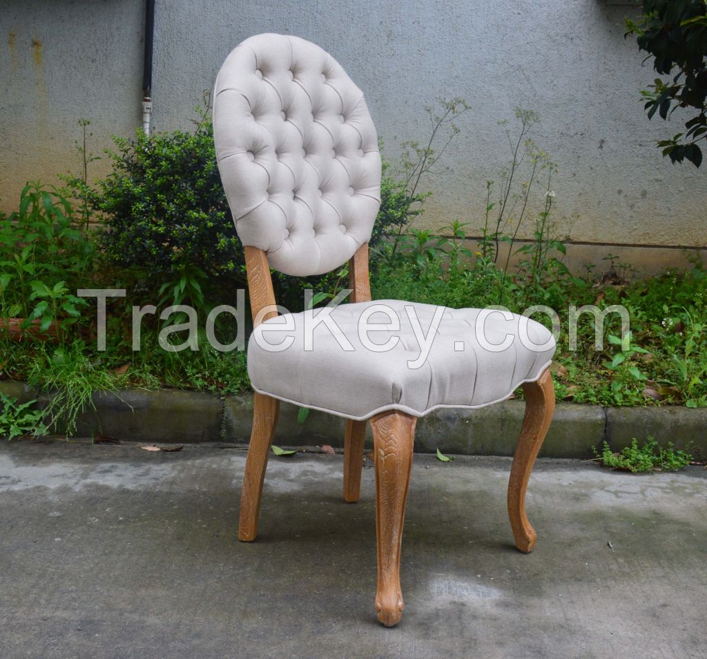 Hotel Furniture Used Louis Style Solid Wood Dining Room Chair Wooden Banquet Chairs