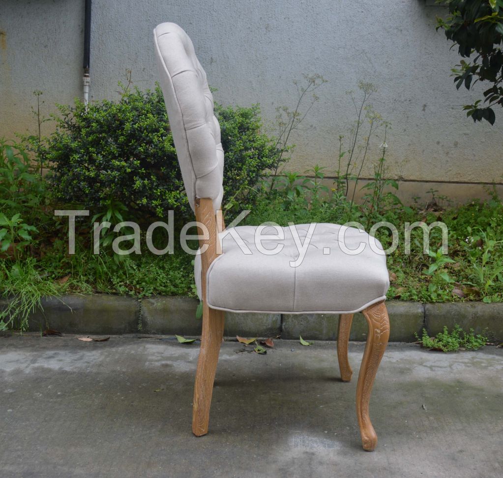 Hotel Furniture Used Louis Style Solid Wood Dining Room Chair Wooden Banquet Chairs
