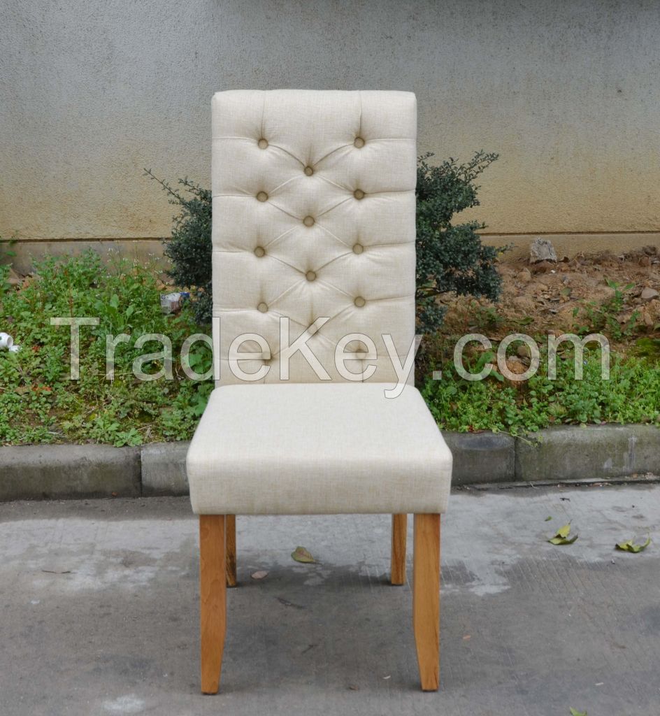 Fabric Canteen Wood Carved Chairs Restaurant Banquet Chair Cheap Upholstery Chair