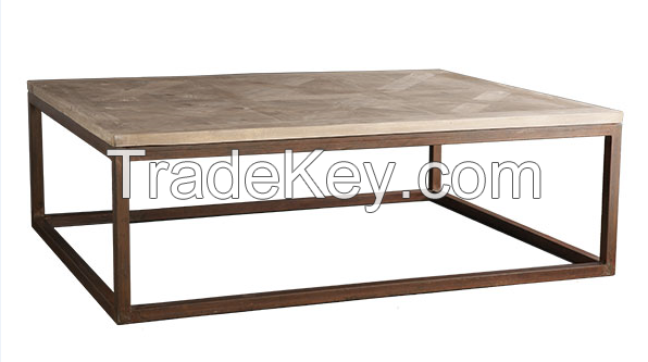 antique Simple Coffee table , Soild wood coffee table design