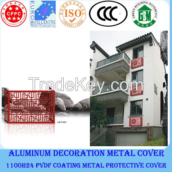 Outdoor aluminium air conditioner protect cover