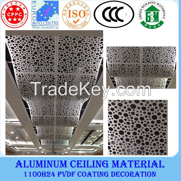 Aluminum decorative ceilling/indoor building material