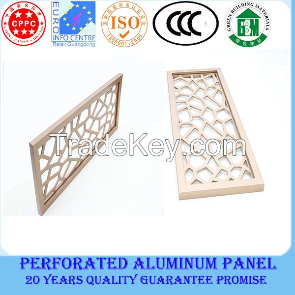 Aluminium square ceiling/perforated ceiling title