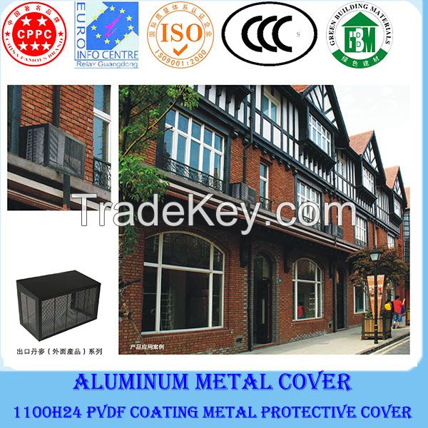 Outdoor aluminium air conditioner protect cover