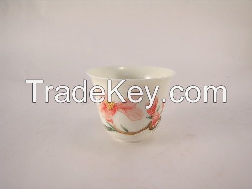 Pottery teapot and cups gift set