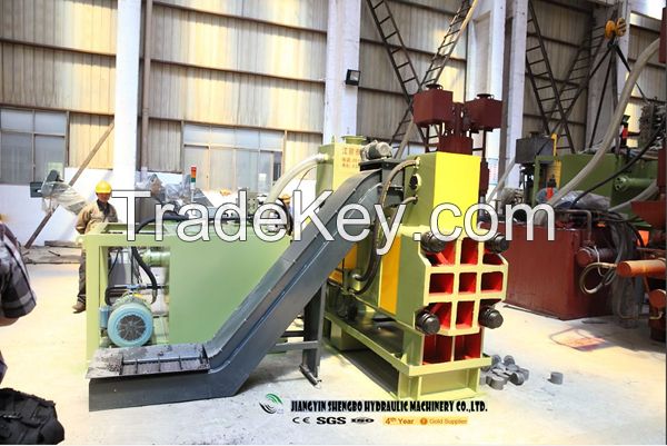 High density hydraulic metal scrap briquetting press (Y83-3150)