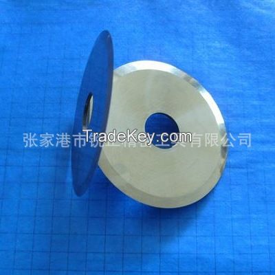 tungsten carbide saw blade for cutting paper and fabric and fiber