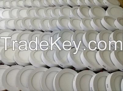 Hottest!6W LED Round Ceiling Panel Light CRI 80